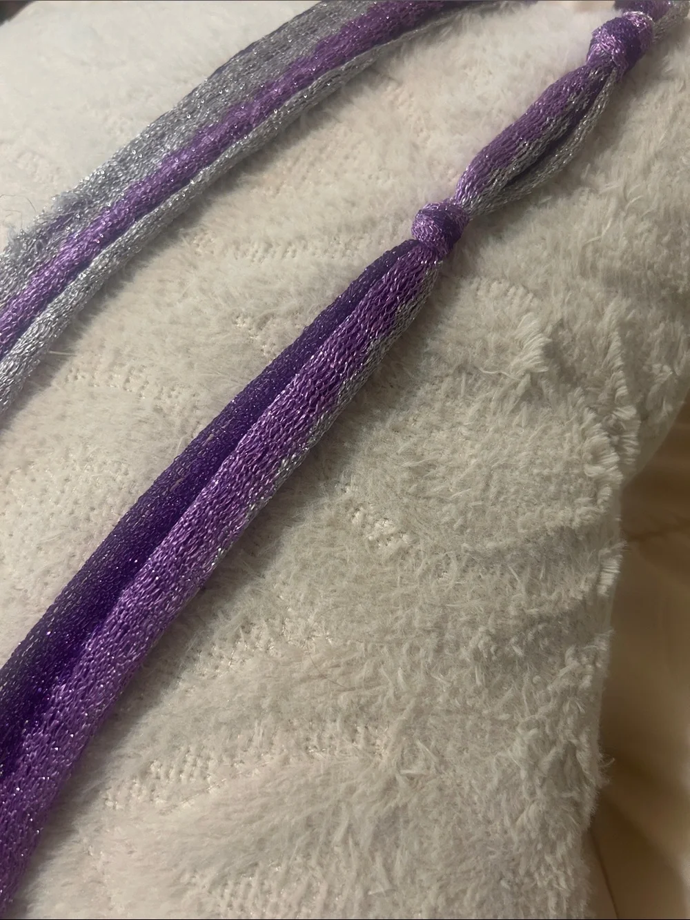 SPARKLY BELT/ scarf / unisex / soft stretchy new cond/ sparkly